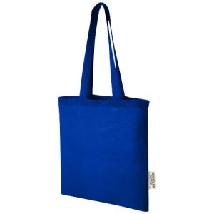 Madras 140 g/m2 recycled cotton tote bag 7L