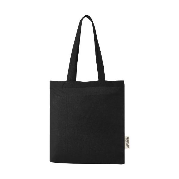 Madras 140 g/m2 recycled cotton tote bag 7L