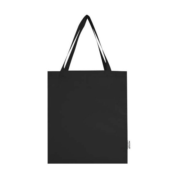 Madras 140 g/m² GRS recycled cotton gusset tote bag