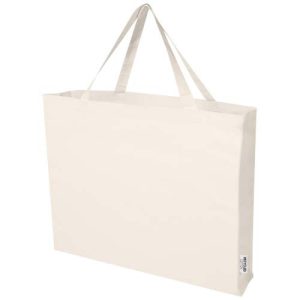 Odessa 220 g/m² GRS recycled cotton large tote bag