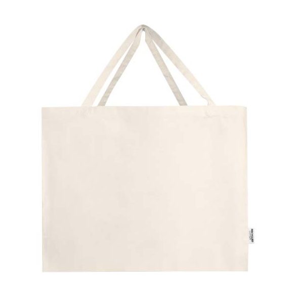 Odessa 220 g/m² GRS recycled cotton large tote bag