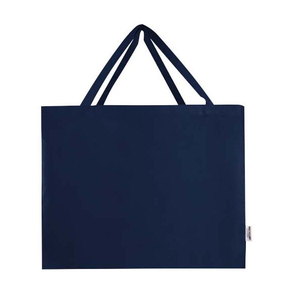 Odessa 220 g/m² GRS recycled cotton large tote bag