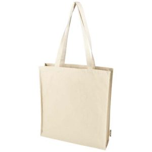 Florida 270 g/m² GRS recycled gusset tote bag 14L