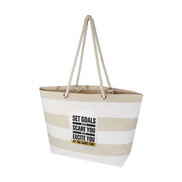 Florida 270 g/m² GRS recycled beach tote bag 18L