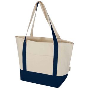 Sam 320 g/m² GRS recycled cotton tote bag