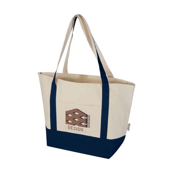 Sam 320 g/m² GRS recycled cotton tote bag