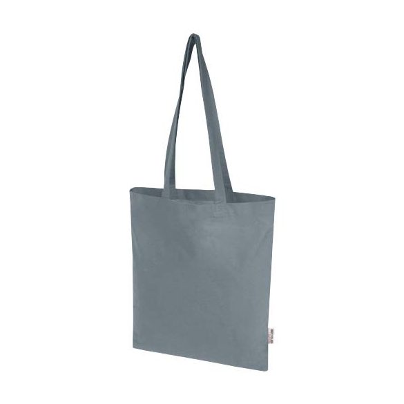 Madras Blend 140 g/m² GRS recycled cotton tote bag 7L