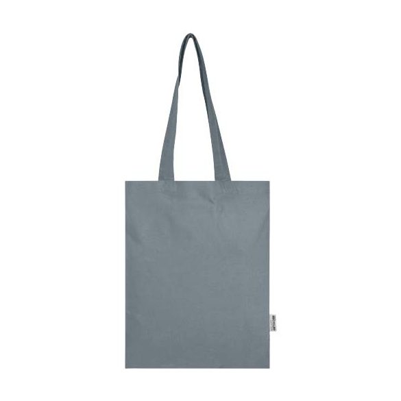 Madras Blend 140 g/m² GRS recycled cotton tote bag 7L