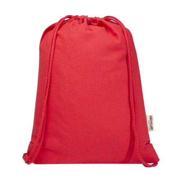 Oregon Blend 140 g/m² GRS recycled drawstring bag 5L