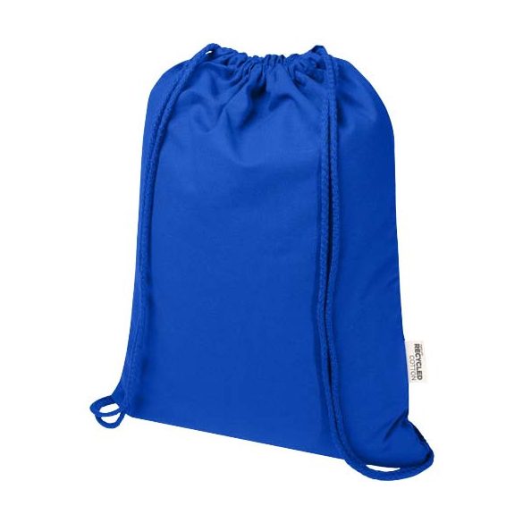 Oregon Blend 140 g/m² GRS recycled drawstring bag 5L
