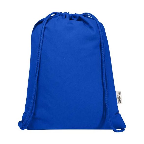 Oregon Blend 140 g/m² GRS recycled drawstring bag 5L