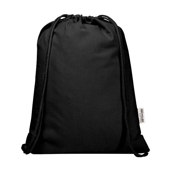 Oregon Blend 140 g/m² GRS recycled drawstring bag 5L
