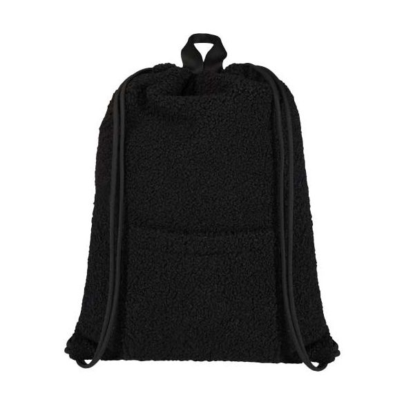 Bear GRS recycled sherpa drawstring backpack 9L