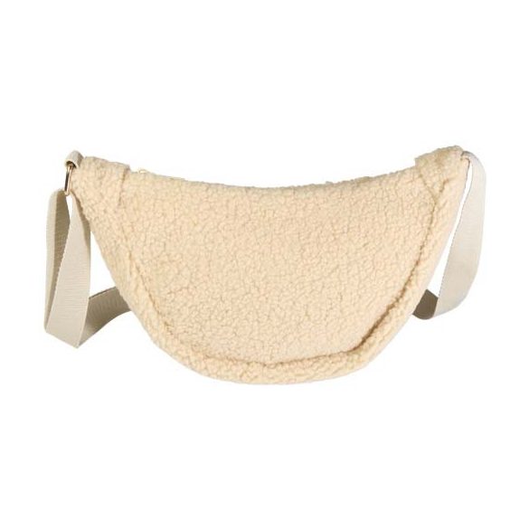 Bear GRS recycled sherpa crossbody bag 3L