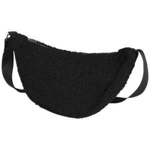 Bear GRS recycled sherpa crossbody bag 3L