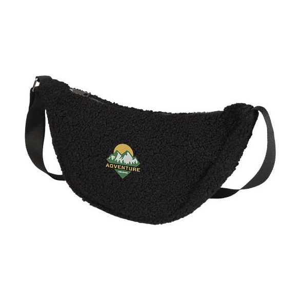 Bear GRS recycled sherpa crossbody bag 3L
