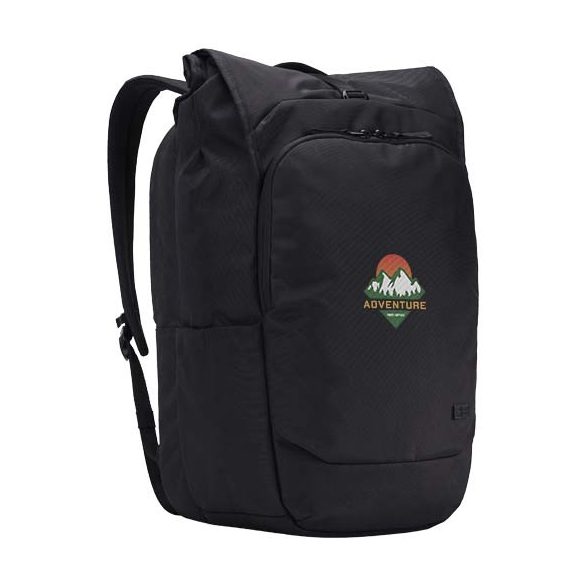 Case Logic Variate 17" recycled expandable roll-top laptop backpack