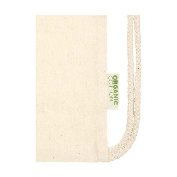 Odisha 140 g/m² OCS organic drawstring bag 5L 