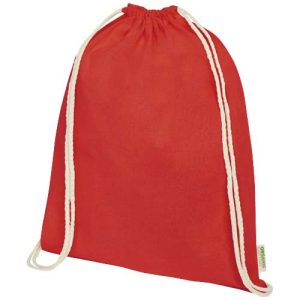 Odisha 140 g/m² OCS organic drawstring bag 5L 
