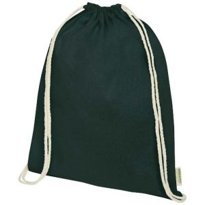 Odisha 140 g/m² OCS organic drawstring bag 5L 