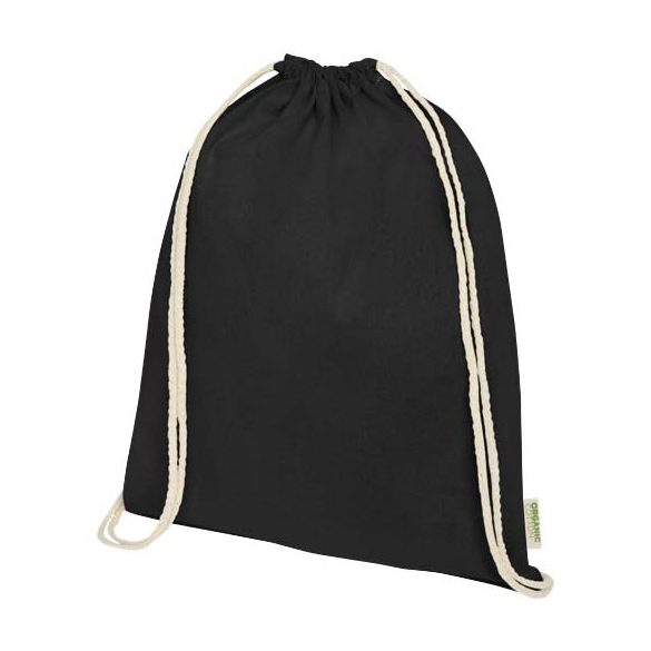 Odisha 140 g/m² OCS organic drawstring bag 5L 