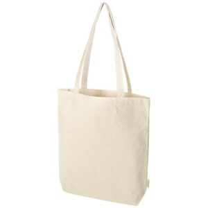 Odisha 180 g/m² OCS organic wide bottom tote bag 11L 