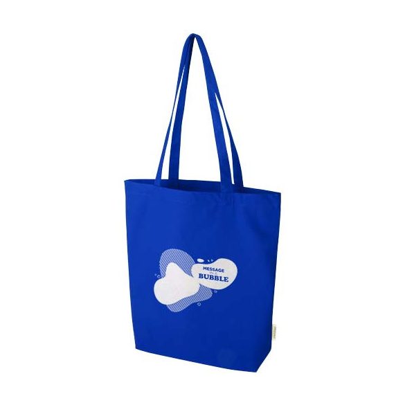 Odisha 180 g/m² OCS organic wide bottom tote bag 11L 