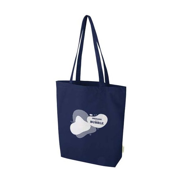Odisha 180 g/m² OCS organic wide bottom tote bag 11L 