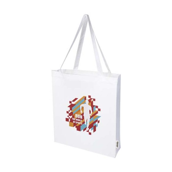 Odisha 180 g/m² OCS organic full gusset tote bag 14L 