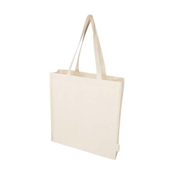 Odisha 180 g/m² OCS organic full gusset tote bag 14L 
