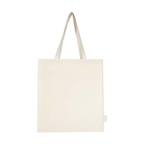 Odisha 180 g/m² OCS organic full gusset tote bag 14L 