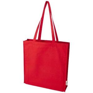 Odisha 180 g/m² OCS organic full gusset tote bag 14L 