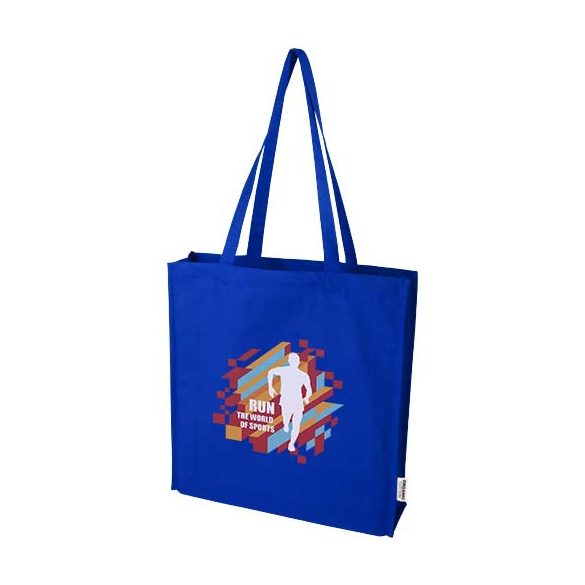 Odisha 180 g/m² OCS organic full gusset tote bag 14L 