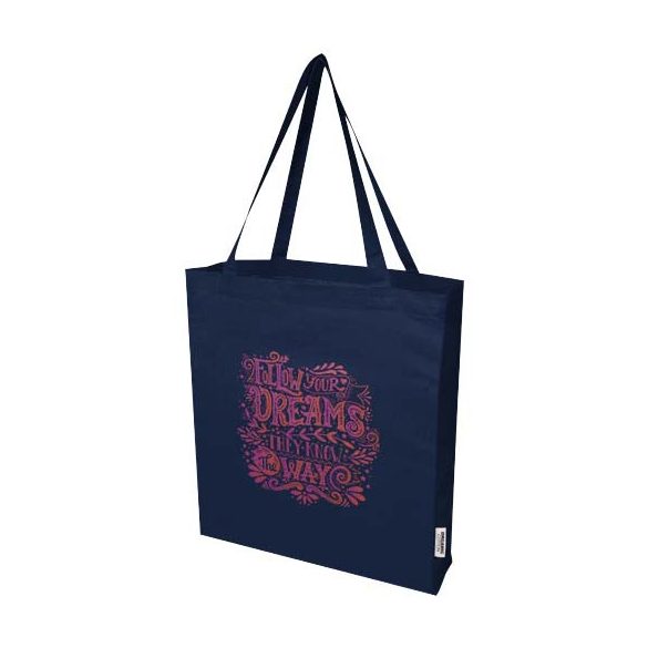 Odisha 180 g/m² OCS organic full gusset tote bag 14L 