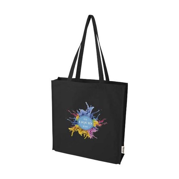 Odisha 180 g/m² OCS organic full gusset tote bag 14L 