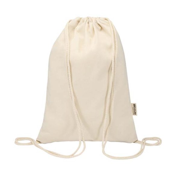 Peru Blend 180 g/m² GRS recycled drawstring bag 5L