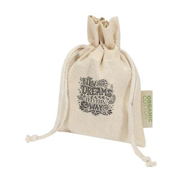 Odisha 140 g/m² OCS organic gift bag - 15 x 10 cm 