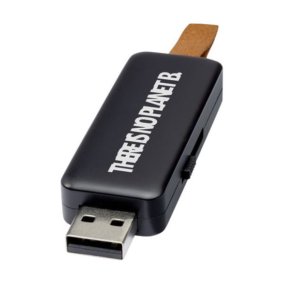 Gleam 8GB light-up USB flash drive