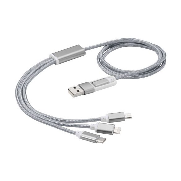 Versatile 5-in-1 charging cable
