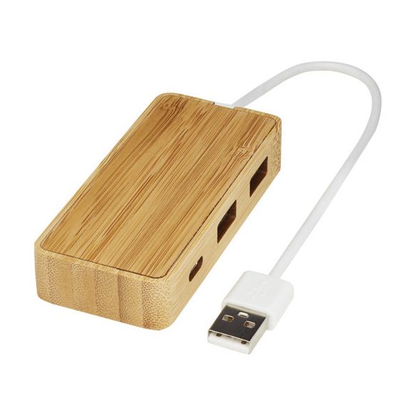 Tapas bamboo USB hub