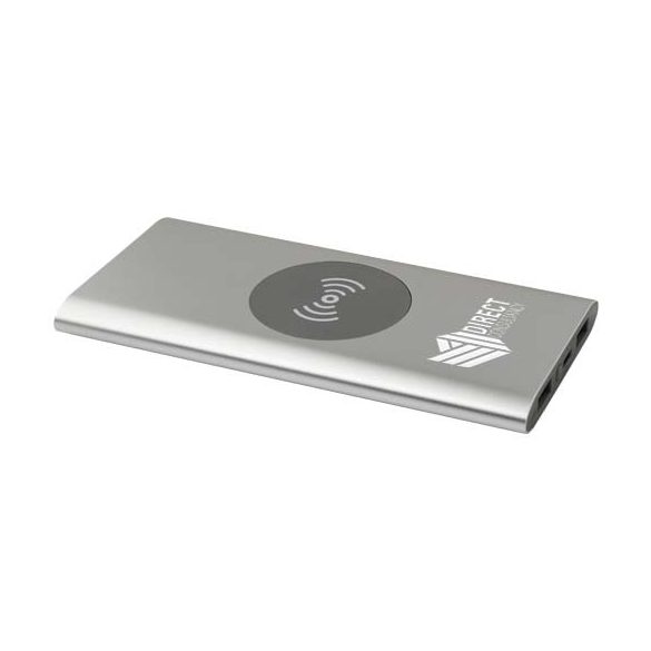 Juice 8000 mAh Type-C recycled aluminium wireless power bank