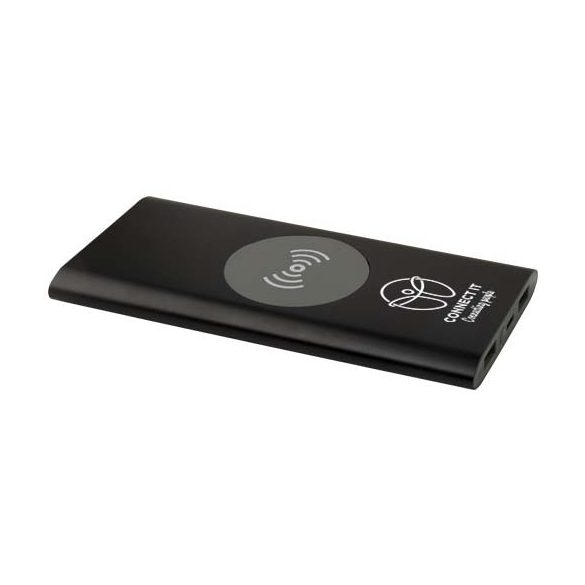 Juice 8000 mAh Type-C recycled aluminium wireless power bank