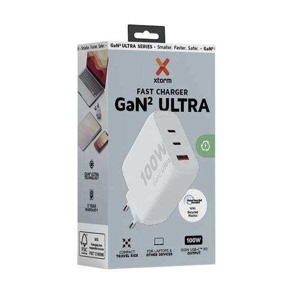 Xtorm XEC100 GaN² Ultra 100W wall charger