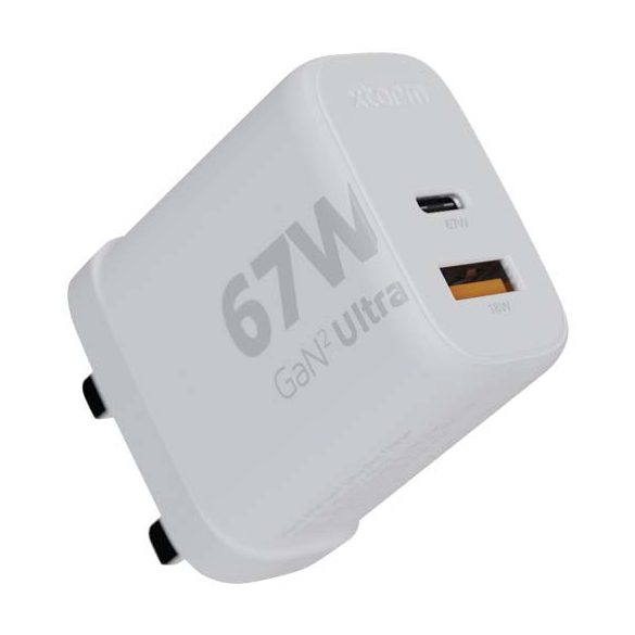 Xtorm XEC067G GaN² Ultra 67W wall charger - UK plug