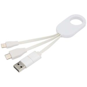 Troop 4-in-1 recycled plastic charging cable