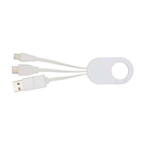 Troop 4-in-1 recycled plastic charging cable