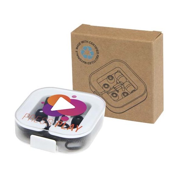 Baekdu wired Type-C headset with recycled plastic storage box