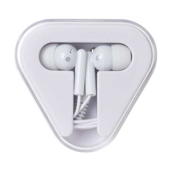 Rebel earbuds with recycled plastic storage box