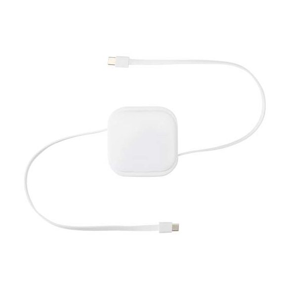 Gloas 5-in-1 recycled retractable data sync and 100W fast charge cable with smartphone tool kit