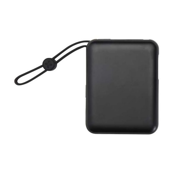 Acrux 10.000 mAh 35W tablet power bank with built in Type-C cable - made from recycled plastic